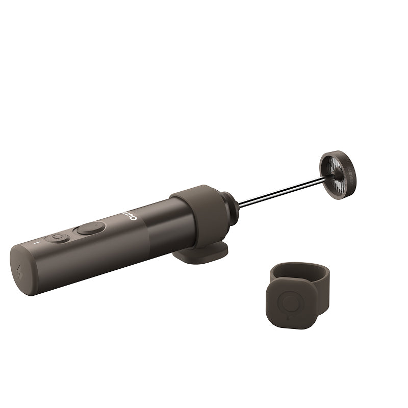 Outin Milchschäumer-Stab OTMF-LG-01-TB – Akku, für Outin Nano & Mino – Dunkelbraun
