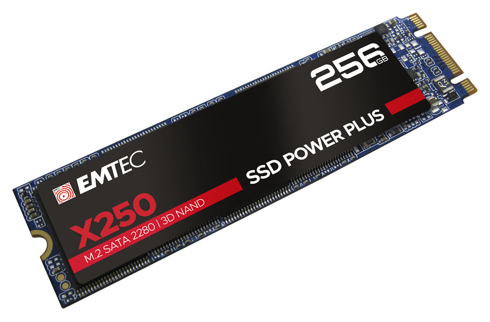 Emtec X250 – M.2 SATA SSD – für M.2, SATA