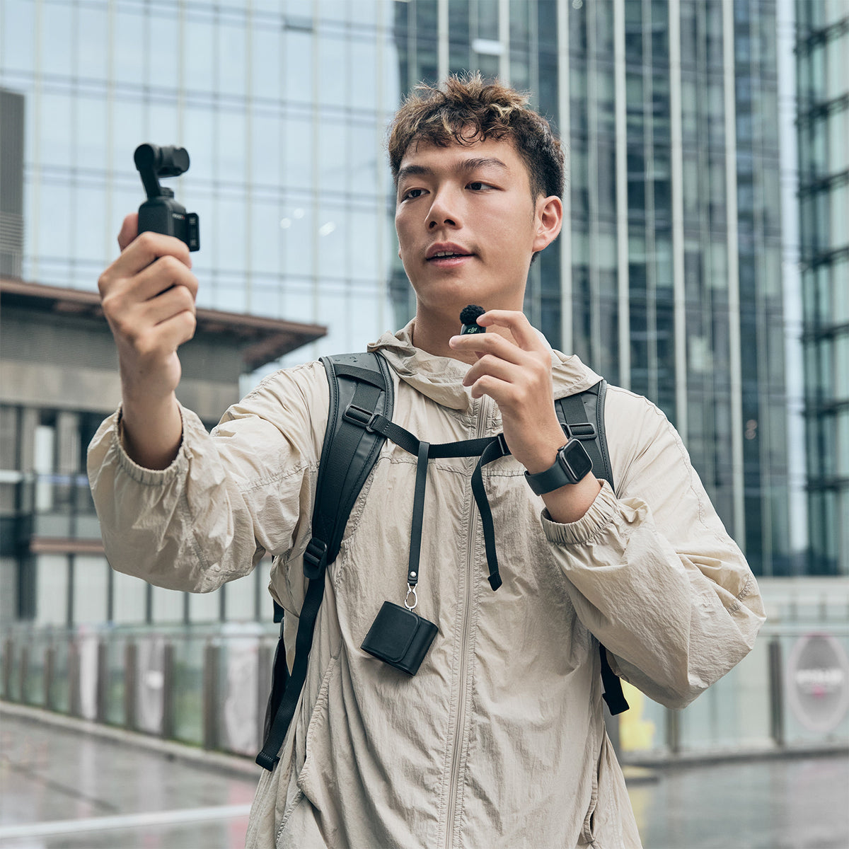 SmallRig Tasche – für DJI Mic Mini, Schwarz