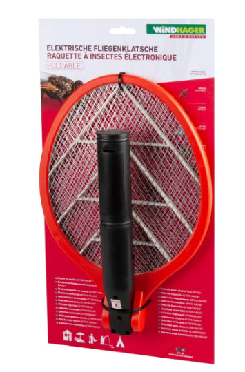 Windhager Insektenfalle – 21,5 × 40,5 cm – schwarz, rot – für Fluginsekten