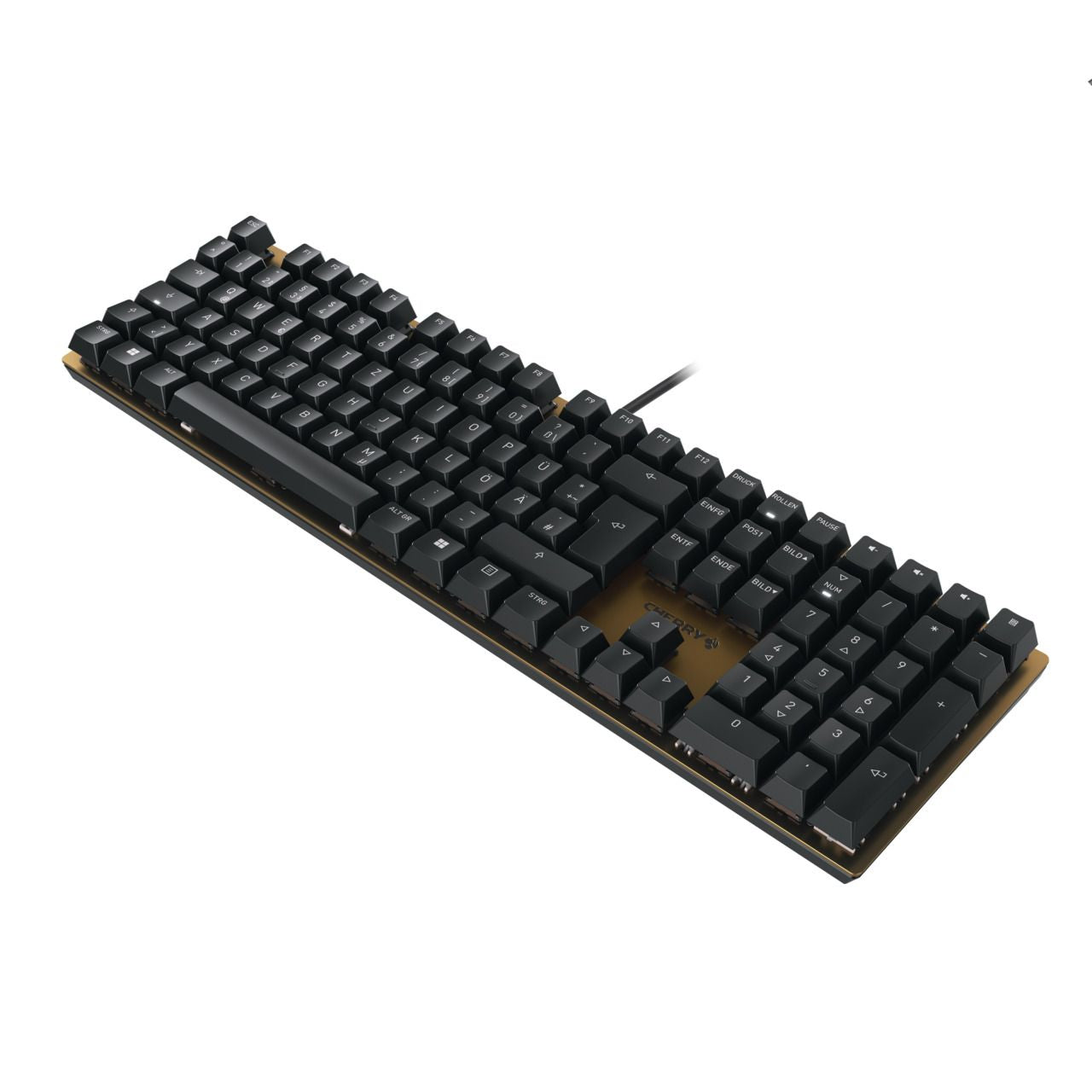 Cherry KC 200 MX – Tastatur – mechanisch (Cherry MX Brown) – kabelgebunden USB-A – QWERTZ (DE)