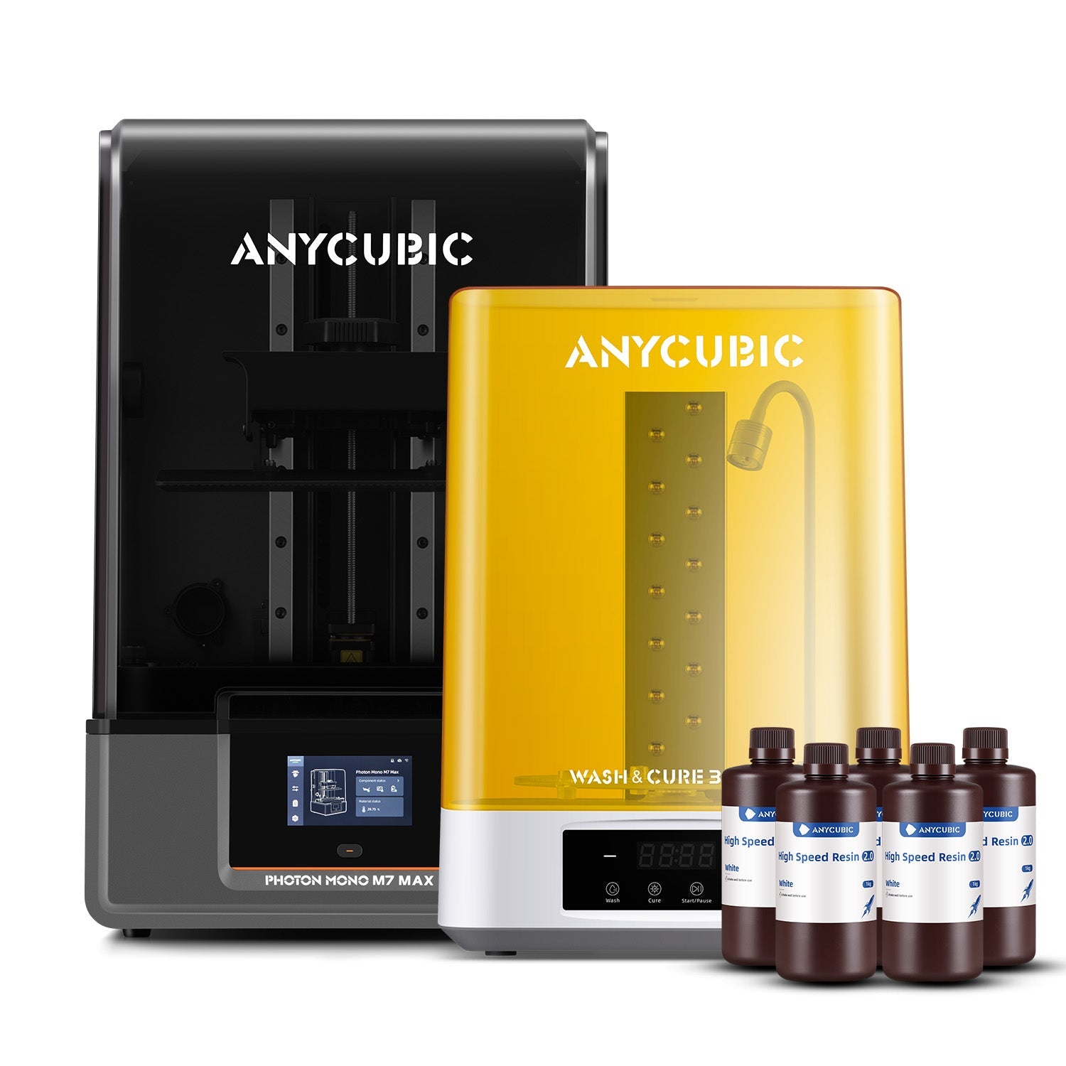 Anycubic Photon Mono 4 Ultra Harz-3D-Drucker – Bauvolumen 153,4 × 87 × 165 mm – Min. Schichthöhe 0,02 mm