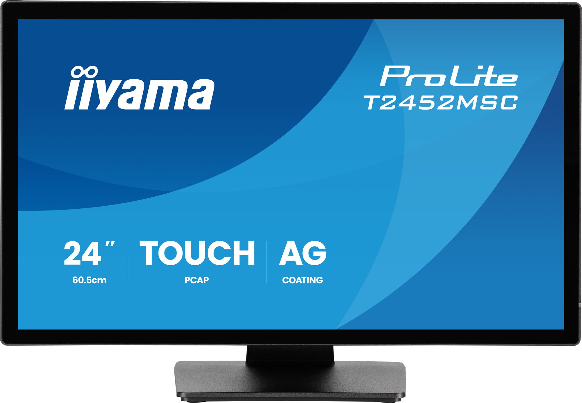 iiyama T2452MSC-B2AG – 24" Touch, 1920 × 1080 (Full HD), IPS