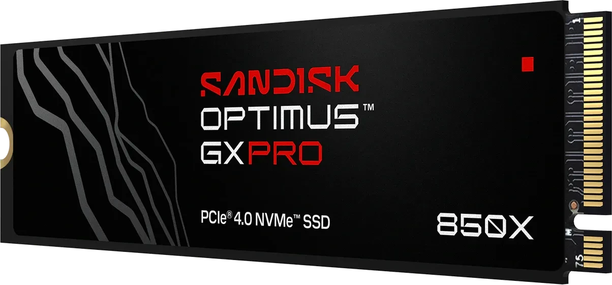 SanDisk Optimus GX PRO 850X – 2 TB M.2 2280 NVMe PCIe 4.0 SSD
