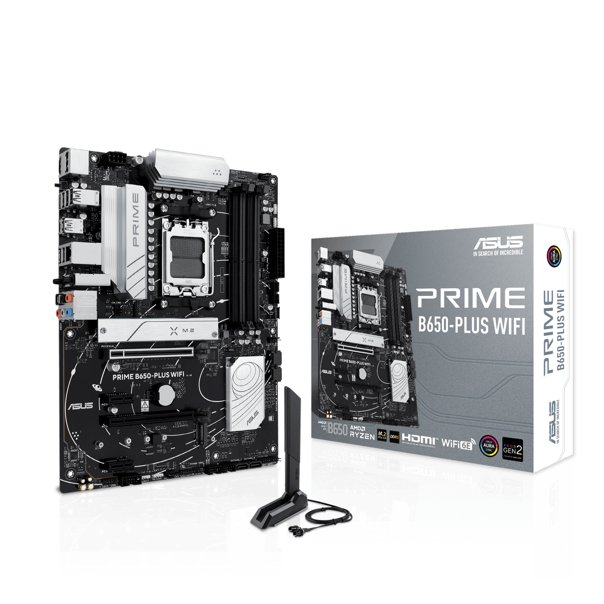 ASUS PRIME B650-PLUS WIFI – Mainboard – AM5, AMD B650, ATX, DDR5