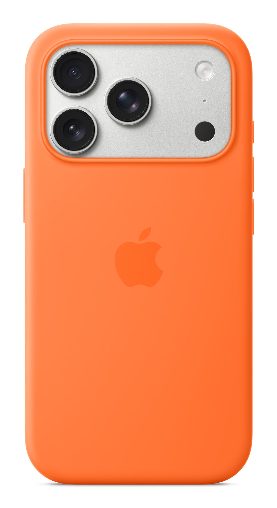 Apple Backcover – für Apple iPhone 17 Pro, MagSafe, Mikrofaser+Silikon, Orange