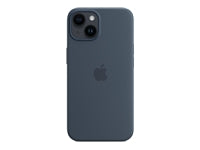 Apple Backcover – für Apple iPhone 14 – blau – Silikon – MagSafe-kompatibel