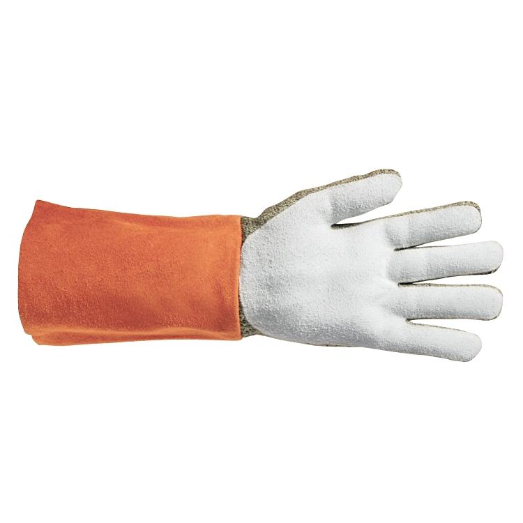 Kcl by honeywell Arbeitshandschuhe KarboTECT LL 946 – Grösse 10, 1 Paar – Kevlar/Leder, Hitzeschutz bis 350