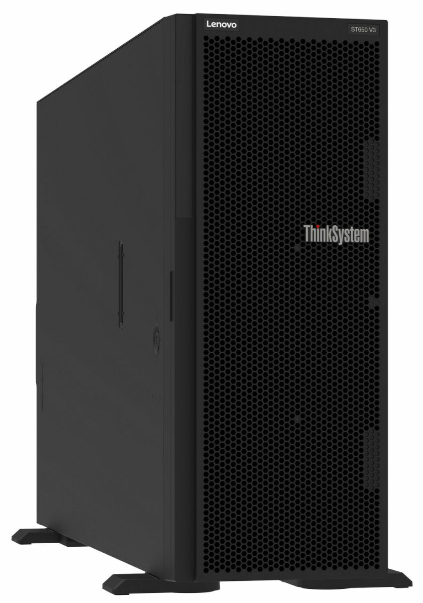 Lenovo Frontabdeckung – Full Tower, Metall, für ST650 V2, Schwarz