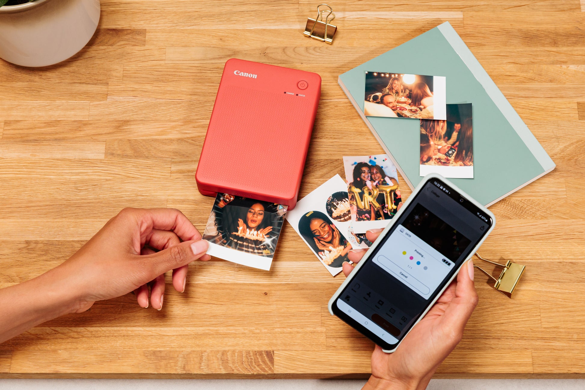 Canon SELPHY QX20 – Fotodrucker, Farbe, WLAN/USB, 287 × 287 dpi