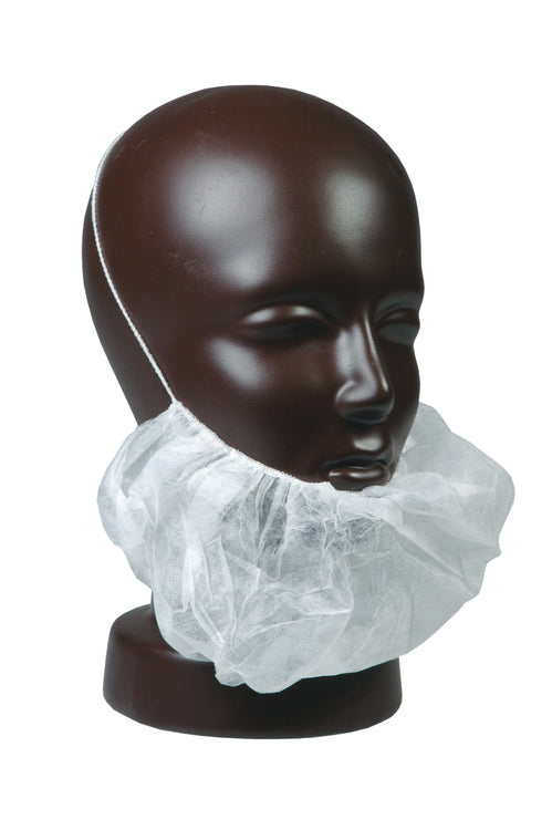Bartschutz – 42×20 cm, 100 Stück – Weiss, PP
