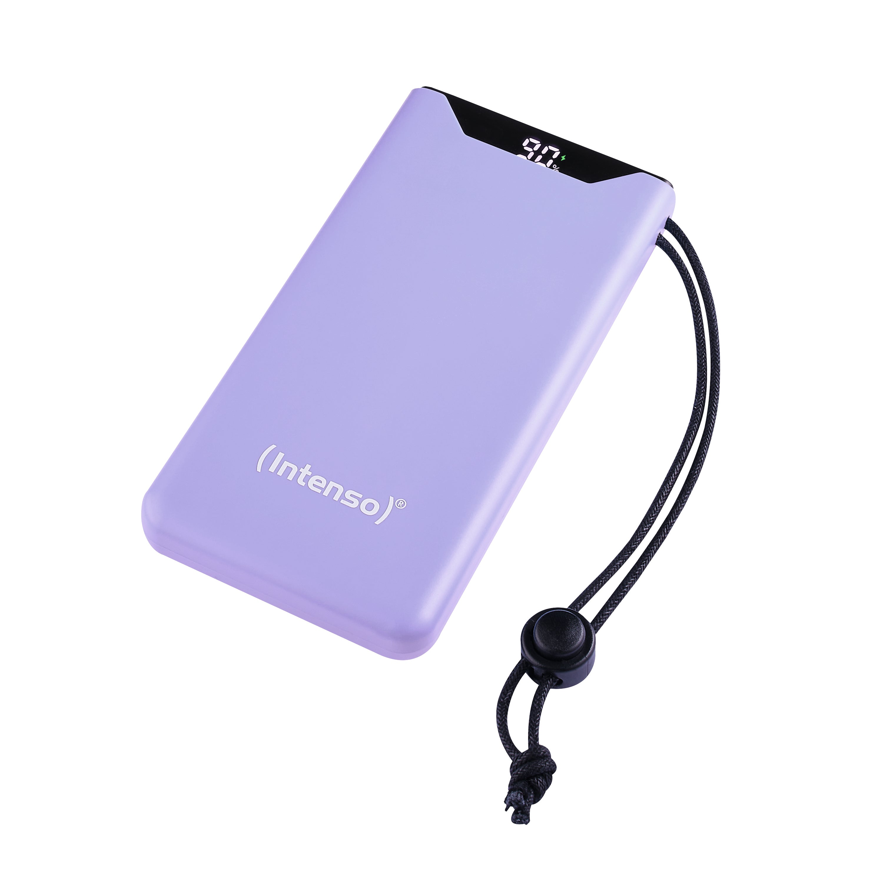 Intenso F10000 Powerbank 10'000 mAh – 20 W PD, 1× USB-C, 1× USB-A, lila