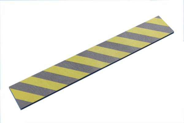 Mottez Wandschutz – 1'000 × 10 × 150 mm, Schaumstoff, Schwarz/Gelb, 2 Stk.
