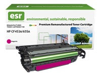 esr 655A (CF453A) Magenta Toner – Kompatibel – 10'500 Seiten – für HP