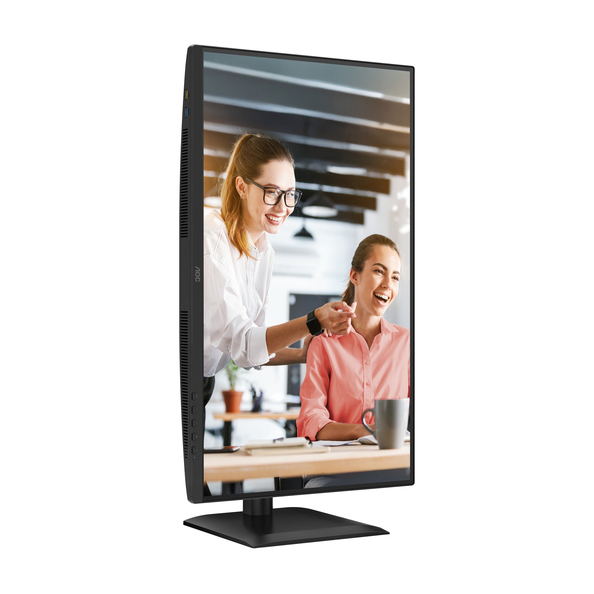 AOC Q27E4CV – 27", 2560 × 1440 (WQHD), IPS, 120 Hz, USB-C 90 W, LAN