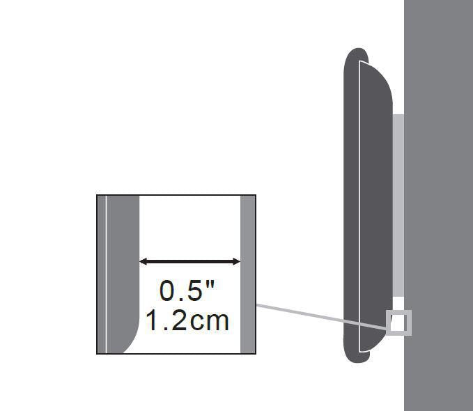 Vivolink Wandhalterung – 13–37" – VESA 50×50–200×200 – bis 35 kg, Höhenverstellbar, für Computermonitore – VLM