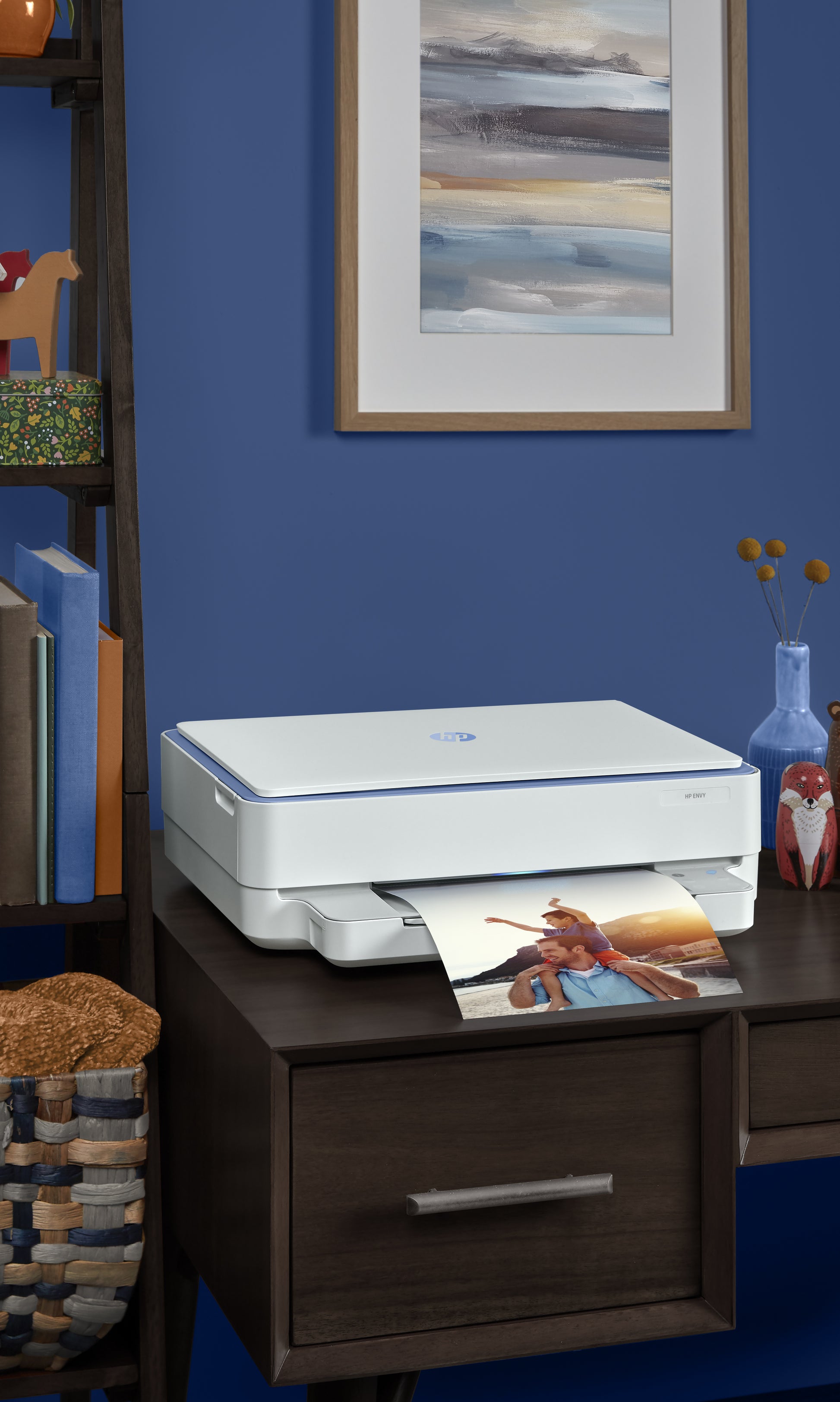 HP ENVY 6032 – Farbtintenstrahl-Multifunktionsdrucker, A4, 3-in-1, Duplex, WLAN, AirPrint, Mopria