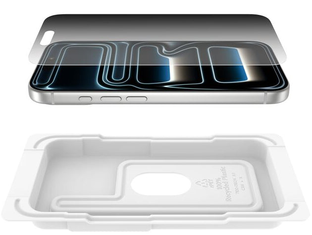 Belkin InvisiGlass Privacy Displayschutz – für Apple iPhone 17 Pro
