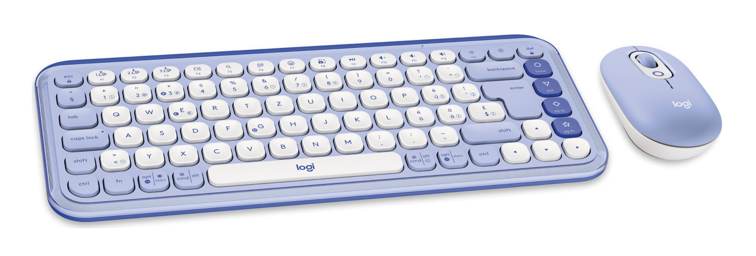 Logitech POP Icon – Tastatur, CH-Layout (DE-CH), Flieder
