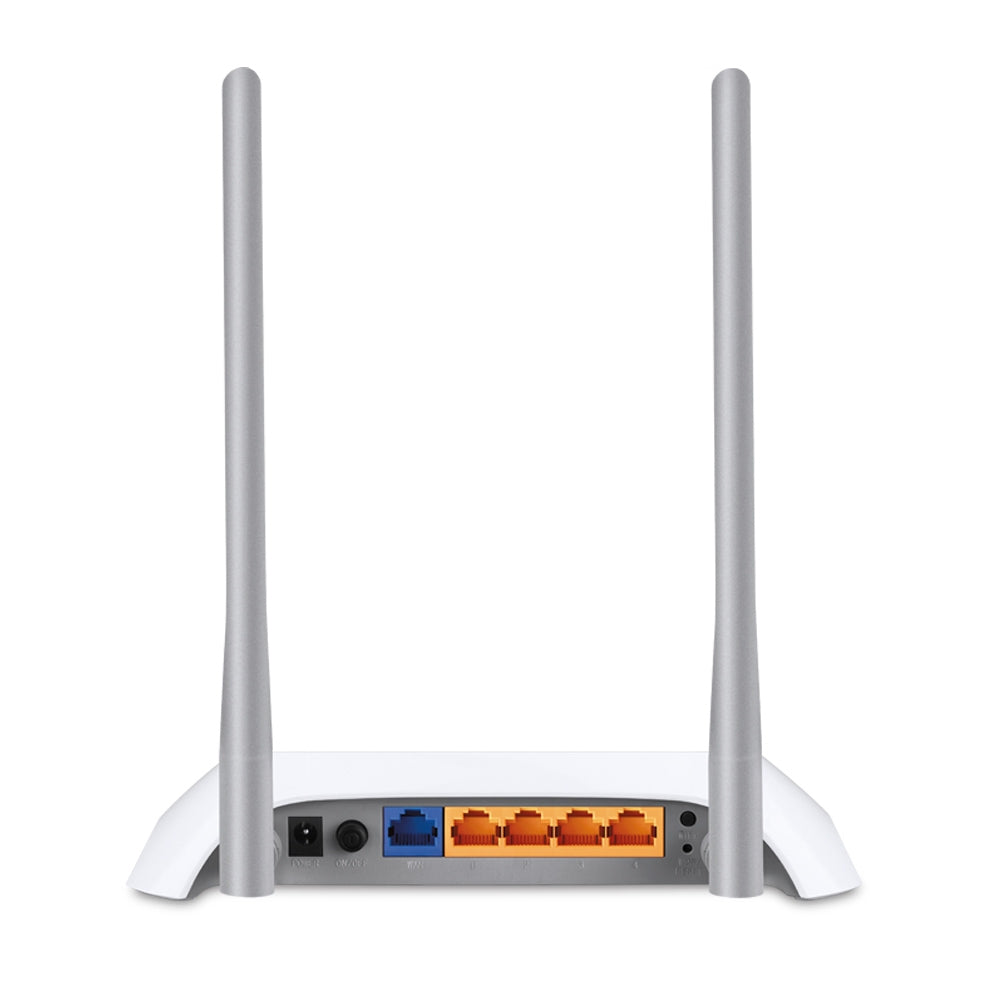 TP-Link TL-MR3420 WLAN-Router – Wi-Fi 4 (802.11n), 300 Mbit/s, 4× 10/100 Mbit/s LAN, 1× USB 2.0