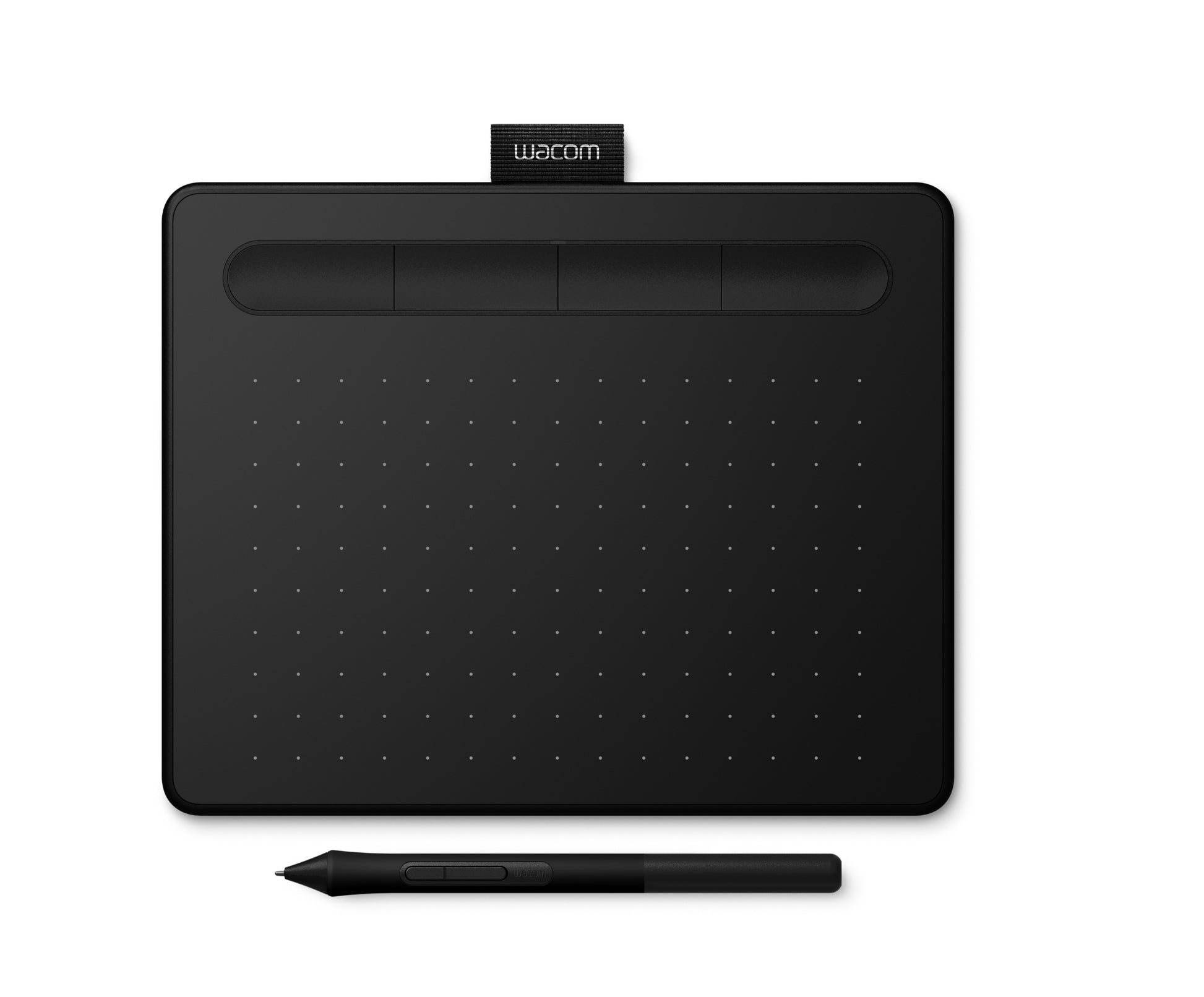 Wacom Intuos S (CTL-4100K-N) – Stifttablet – 152 × 95 mm – USB – 4k Druckstufen – Schwarz