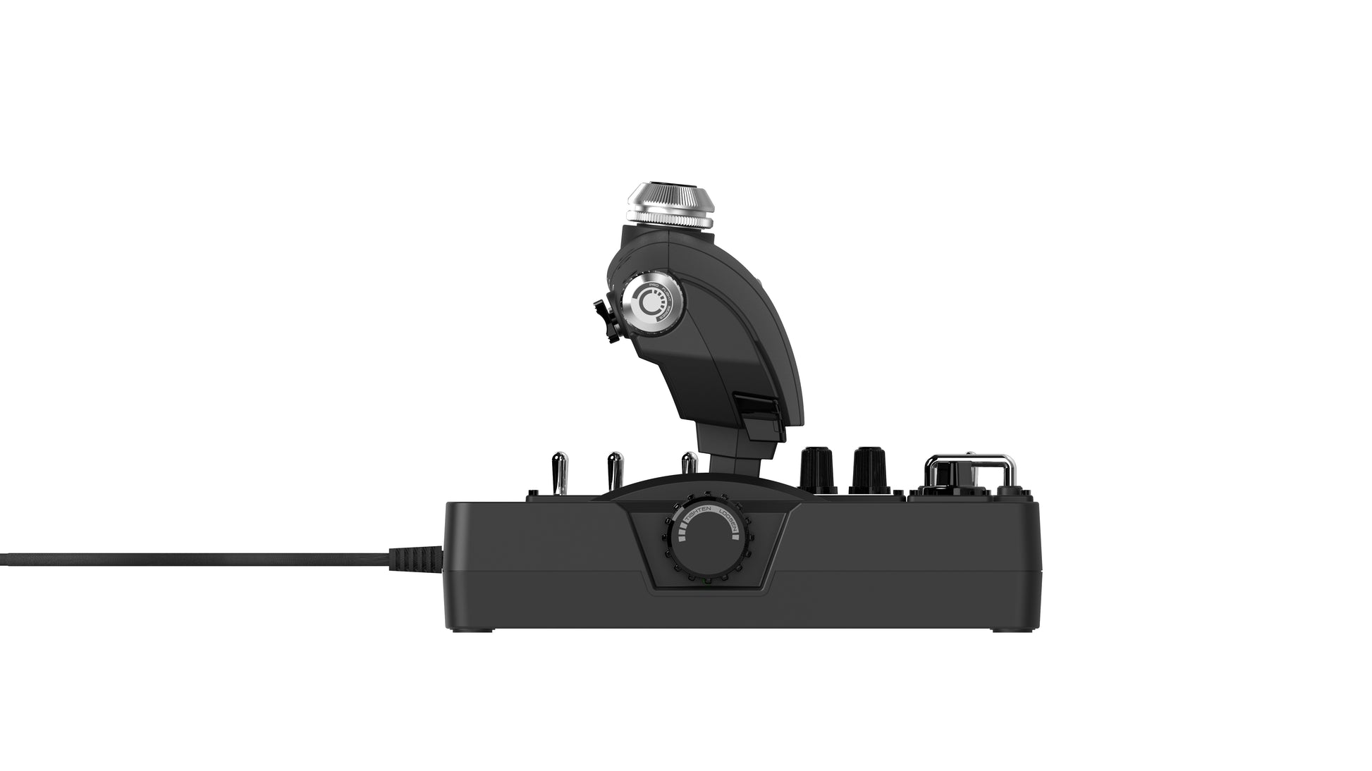 Logitech G Pro Flight X56 Rhino – Joystick – USB (kabelgebunden), RGB, Schwarz, für PC
