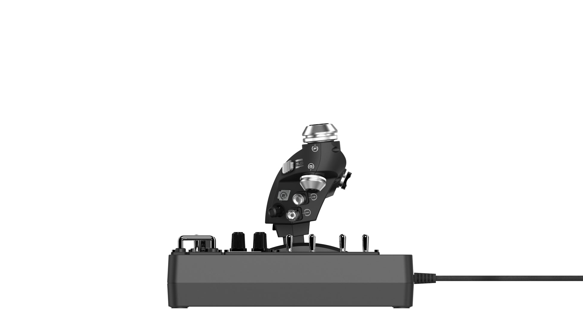Logitech G Saitek Pro Flight X56 Rhino – Maus – Kabelgebunden (USB‑A), RGB-Beleuchtung, Schwarz