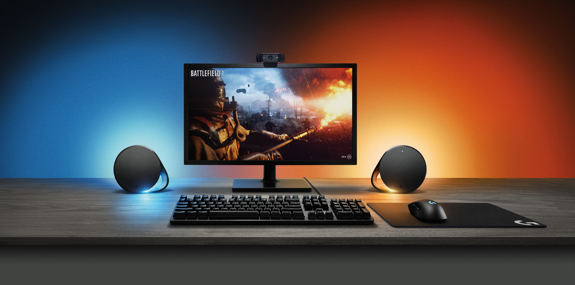 Logitech G G560 LIGHTSYNC – PC-Lautsprecher – 2.1, 120 W, USB, Schwarz