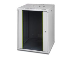 Digitus Unique – 19" Wandverteiler 16U, IP20, abschliessbar, 600 × 450 × 780 mm, lichtgrau
