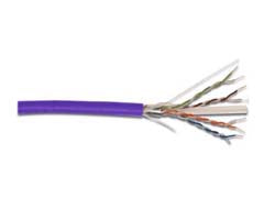 Digitus Verlegekabel – 305 m, violett, Cat6, geschirmt (F/UTP), LSZH