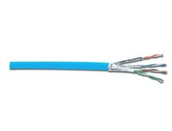 Digitus Installationskabel – 100 m, Blau, Cat6a, U/FTP, LSZH