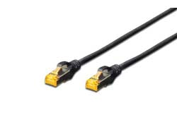 Digitus Cat6a Patchkabel – 7 m, RJ45–RJ45, Schwarz, S/FTP, LSOH – 1 Stk.