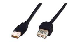 Digitus USB-Kabel, USB-A zu USB-A, USB 2.0