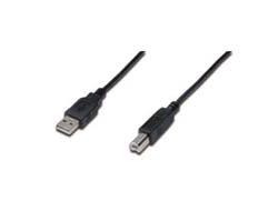 Digitus USB-Kabel, USB-A zu USB-B, 1 m, USB 2.0