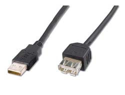 Digitus USB-Kabel, USB-A, 1,8 m, USB 2.0