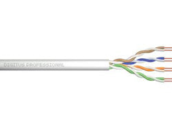 Digitus Cat5e Netzwerkkabel – 100 m, Grau, U/UTP