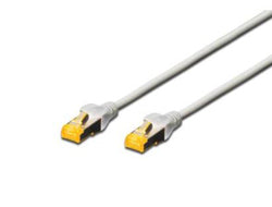 Digitus CAT6A Patchkabel – 20 m, Grau, geschirmt (S-FTP)
