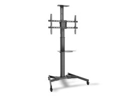 Digitus Displayständer, neigbar, höhenverstellbar, für 37–70", VESA 600×400, bis 50 kg, schwarz