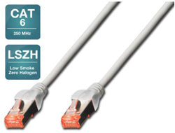 Digitus CAT 6 Patchkabel – 0,25 m, geschirmt (S-FTP), LSZH – 10 Stk.