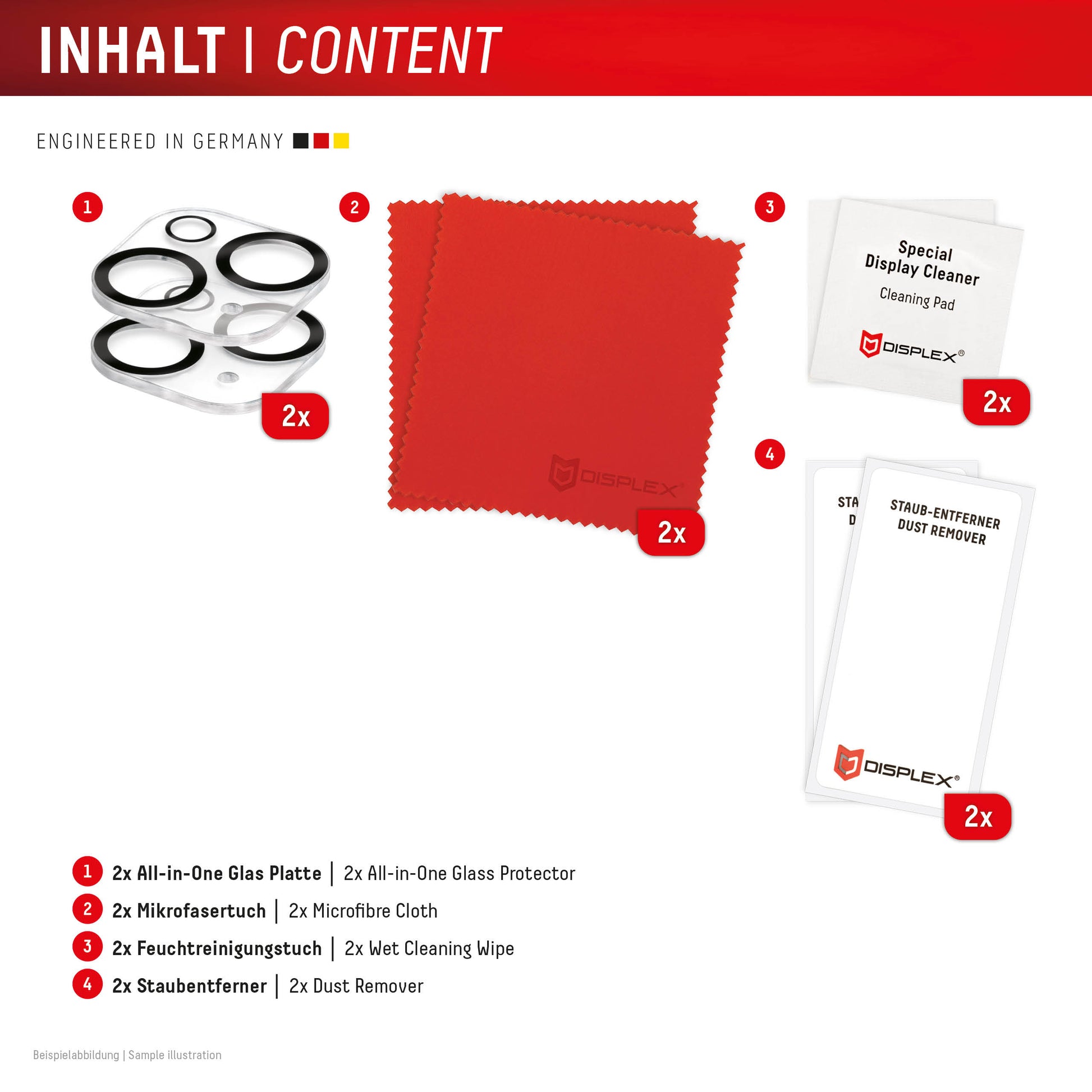 E.V.I. Kameralinsenschutz, 10H – für iPhone 15/15 Plus –  – Schwarz, Transparent