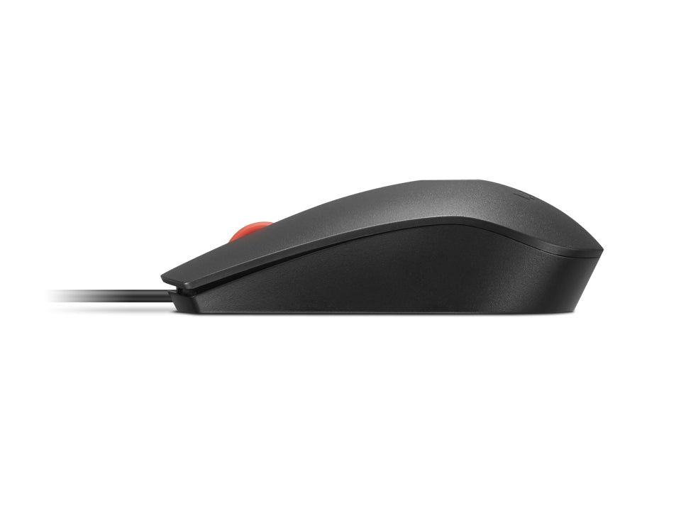 Lenovo 4Y51S24029 – Maus – Kabelgebunden (USB‑A), 2000 DPI, beidhändig, Schwarz
