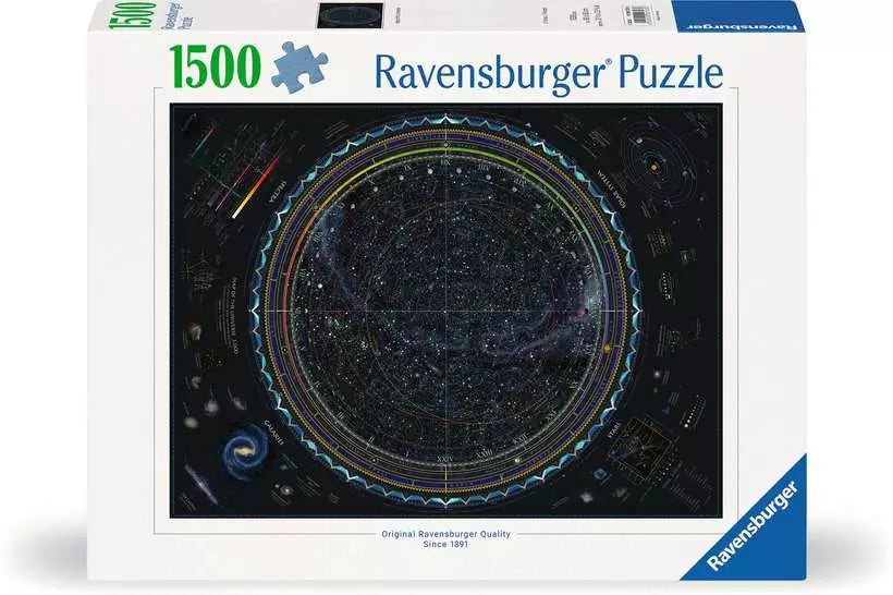 Ravensburger Puzzle Astrologie/Astronomie – 1500 Teile – 60 × 80 cm – ab 14 Jahren