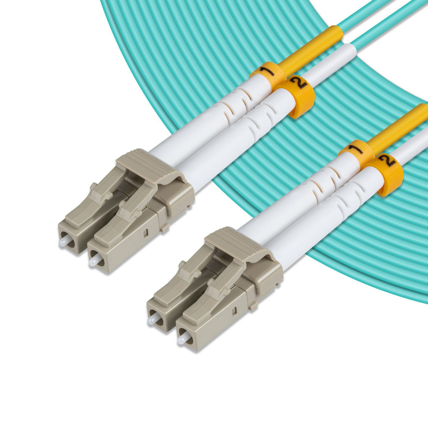 Microconnect LWL-Patchkabel – LC–LC, Multi-Mode (OM3), 30 m, LSZH, Blau