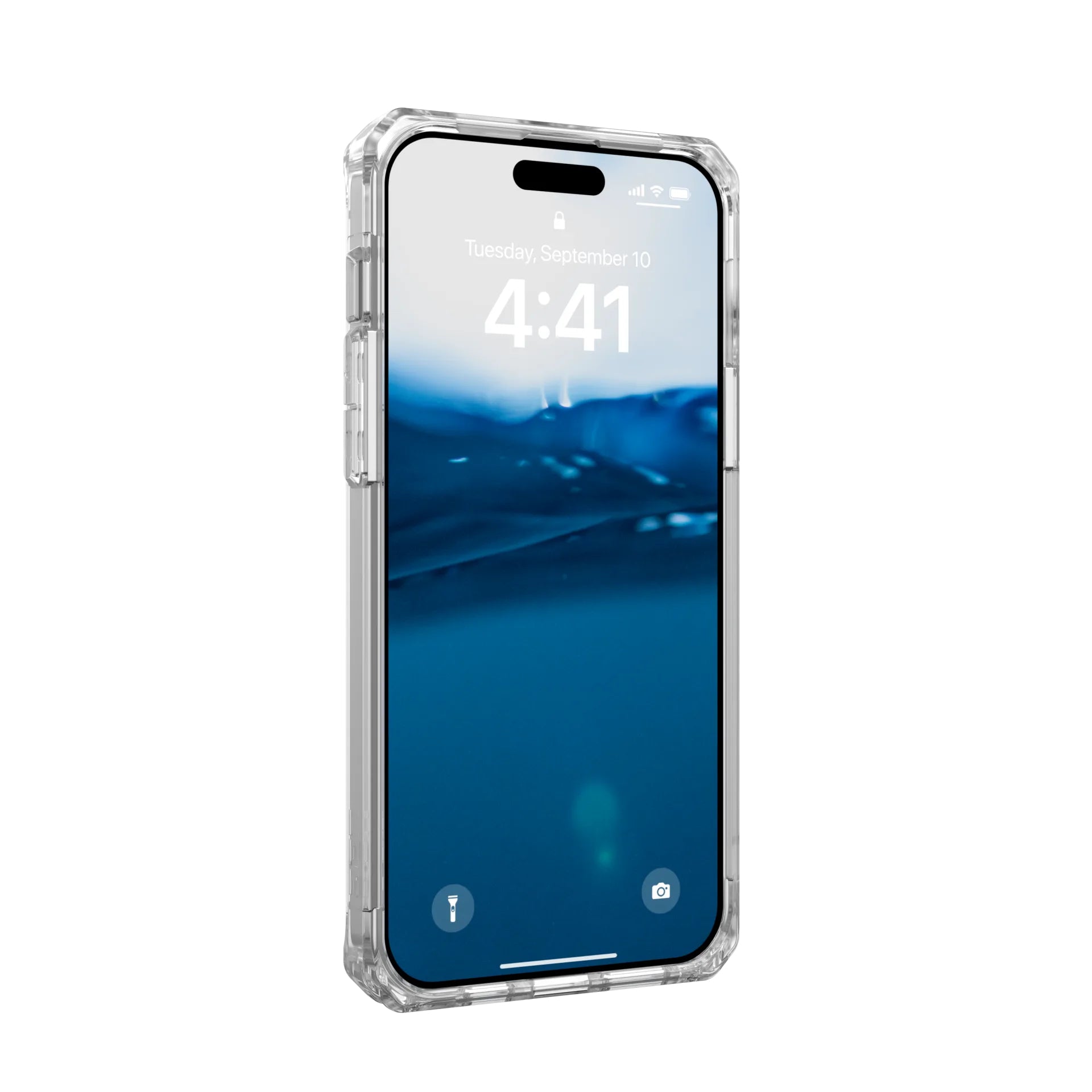 Urban Armor Gear UAG – Backcover Plyo Ice – für Apple iPhone 15 Plus – transparent – TPU/PC, MagSafe-kompatibel