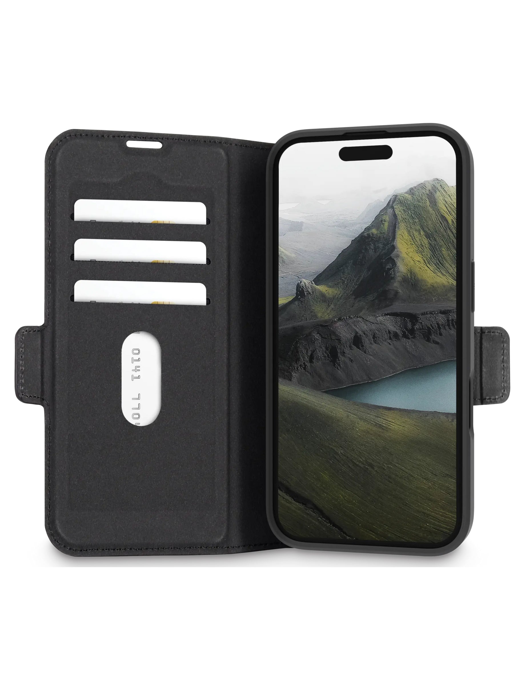 dbramante1928 Oslo Pro Wallethülle – für Samsung Galaxy S24 FE, PU, Magnetverschluss, recyceltes Material