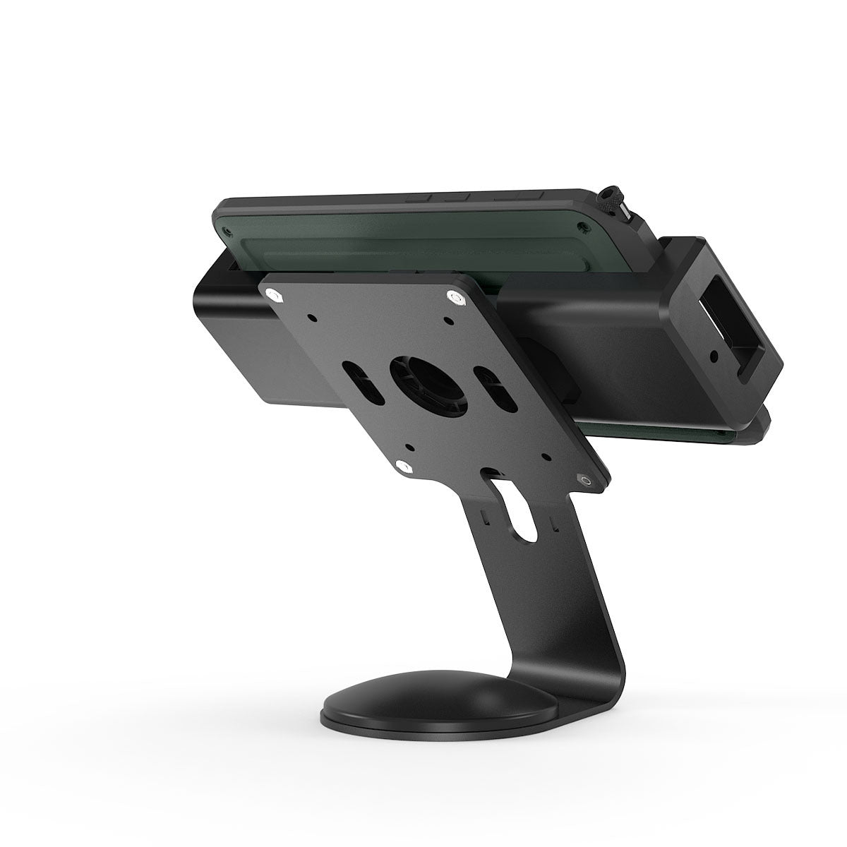 Compulocks Tablet-Tischhalterung für robuste Tablets 7–13" (Tiefe 0,44–0,61") – Schwarz