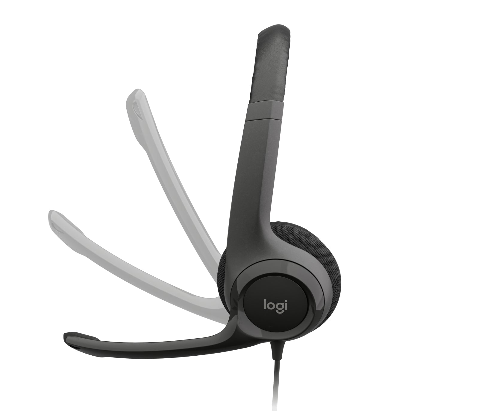 Logitech H390 – Duo Headset – USB‑A – Plug and Play – Schwarz