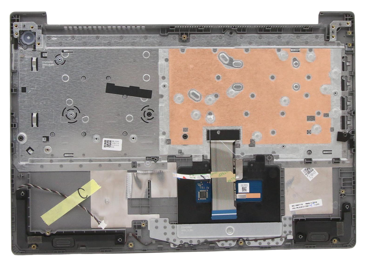 Lenovo Tastatur-Case für IdeaPad 3-15ITL05 – mit Ziffernblock – Grau