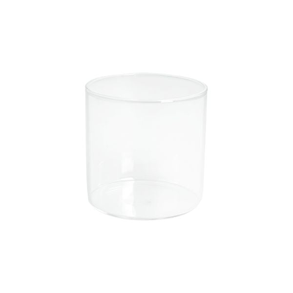 Tognana Porcellane Tognana Trinkgläser Lyra – 6er Set, 330 ml, Ø 8 cm, Borosilikatglas, spülmaschinenfest, mikrowellengeeignet