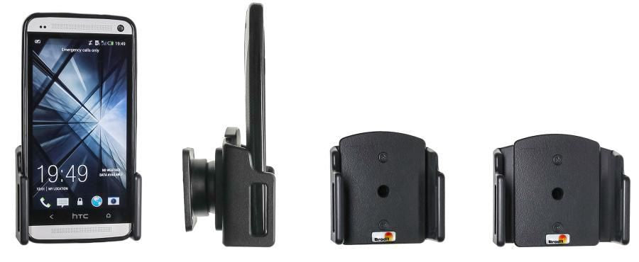 Brodit Auto-Halterung (passiv) – drehbar, neigbar, 62–77 mm Gerätebreite, Schwarz